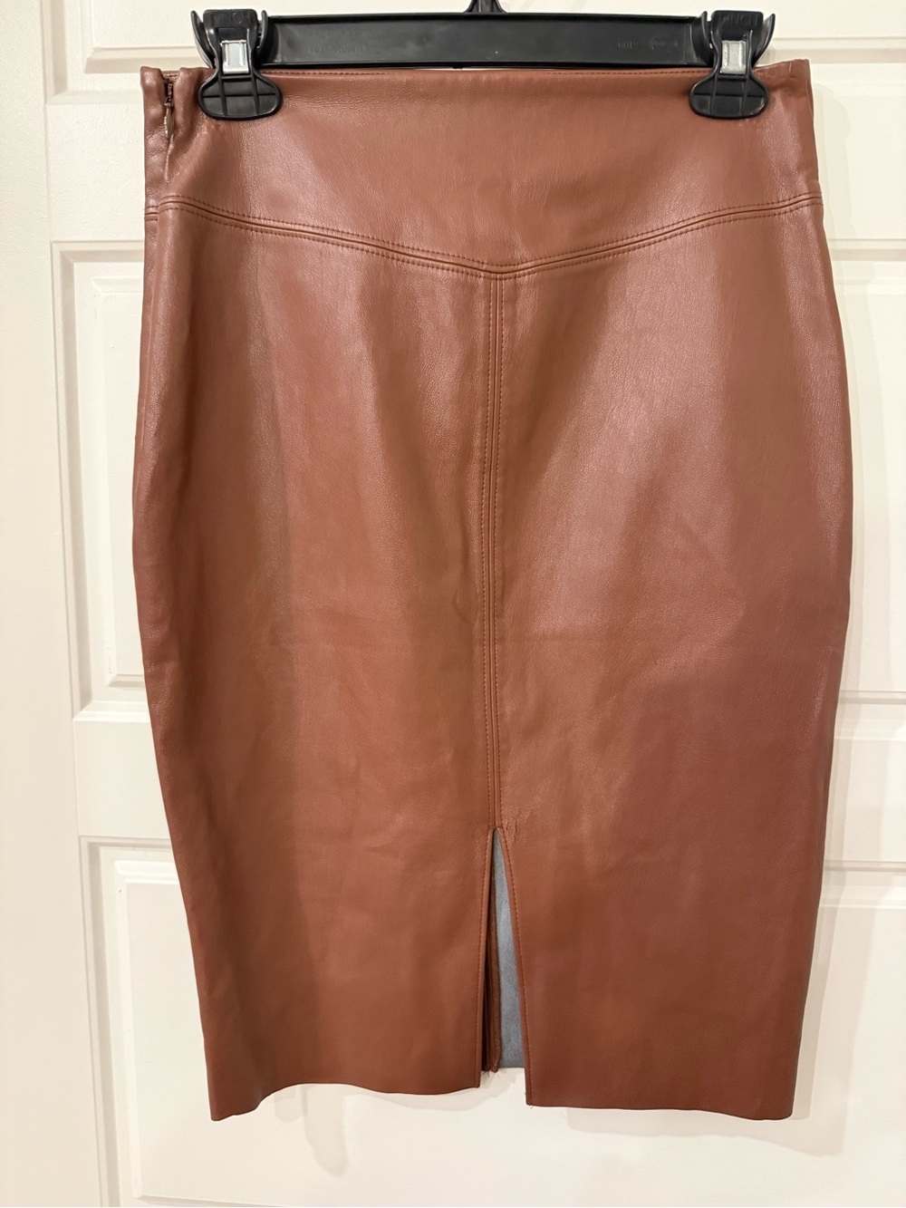 Express Women's Brown polyester Pencil Skirt - Picture 2 of 9